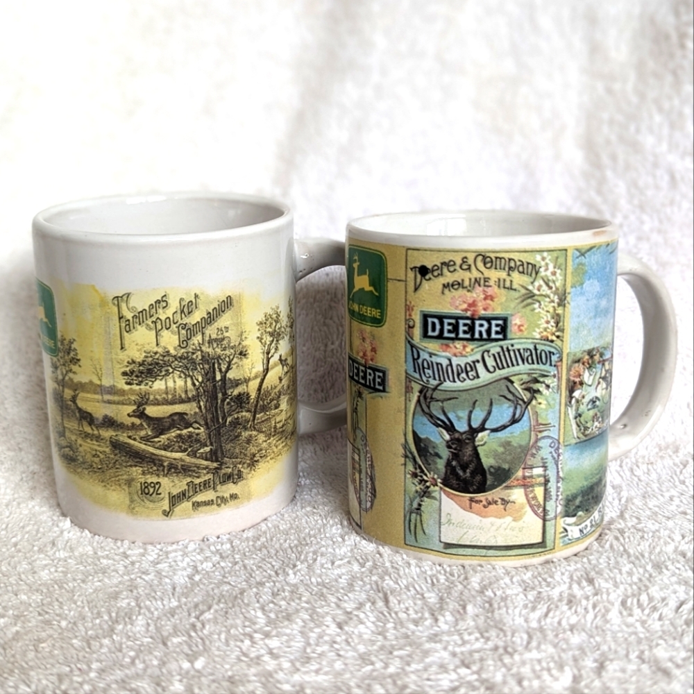 John Deere coffee mugs